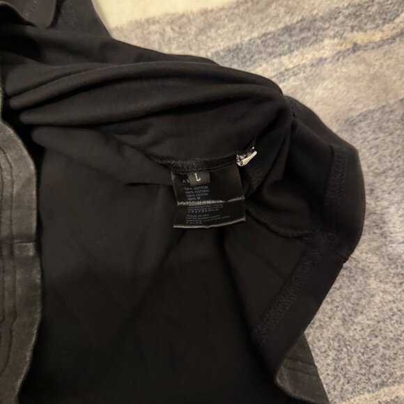 Amiri Black Sparkle MA Logo Tee Mens Size Medium or Large - Picture 4 of 4